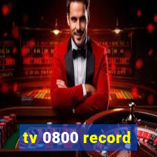 tv 0800 record